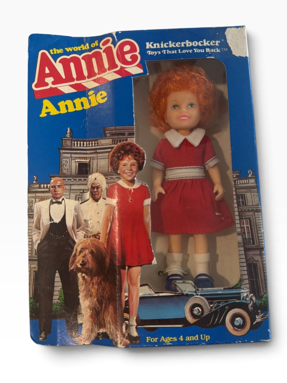 Vintage 1982 Knickerbocker The World of Annie Doll #3856 Original Box